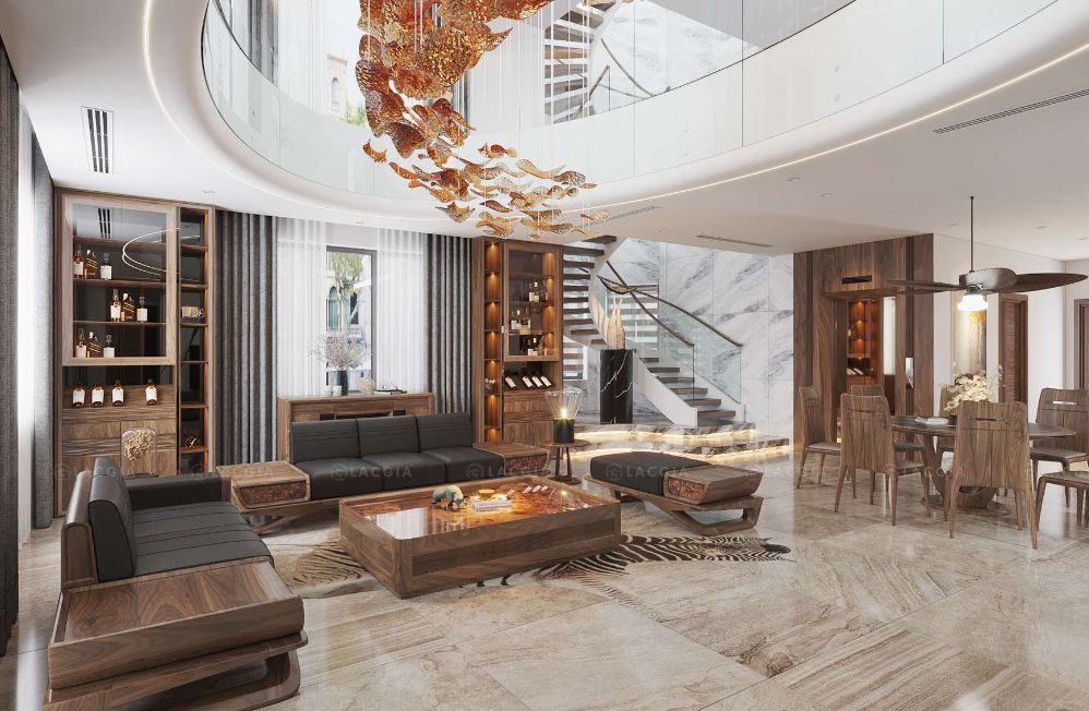 Cần cho thuê biệt thự khu đô thị Đại Kim Định Công, hướng Đông Bắc, diện tích 240m2, view hồ